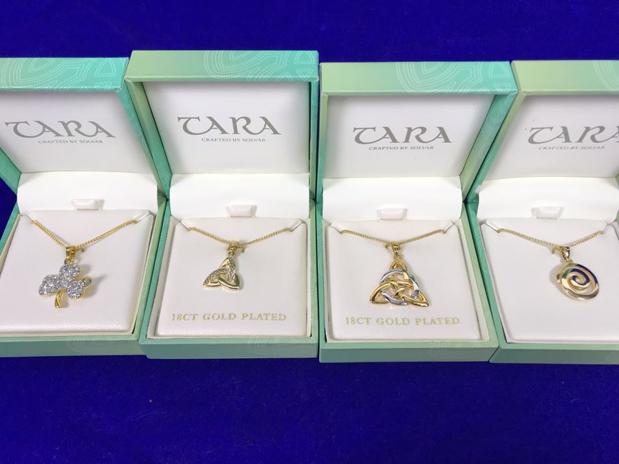 Tara Ireland Pendant Necklaces Crafted By Solvar Retails $236