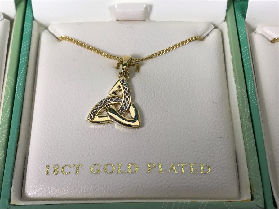 Tara Ireland Pendant Necklaces Crafted By Solvar Retails $236 [Photo 3]