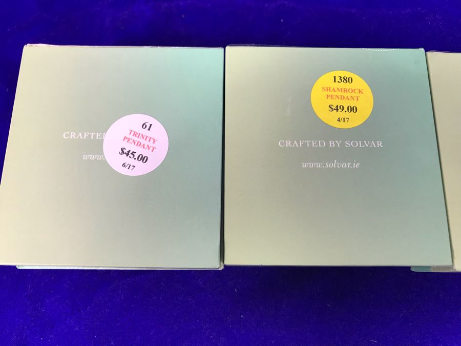 Tara Ireland Pendant Necklaces And Brooch Pin Crafted By Solvar Retails $192 [Photo 9]