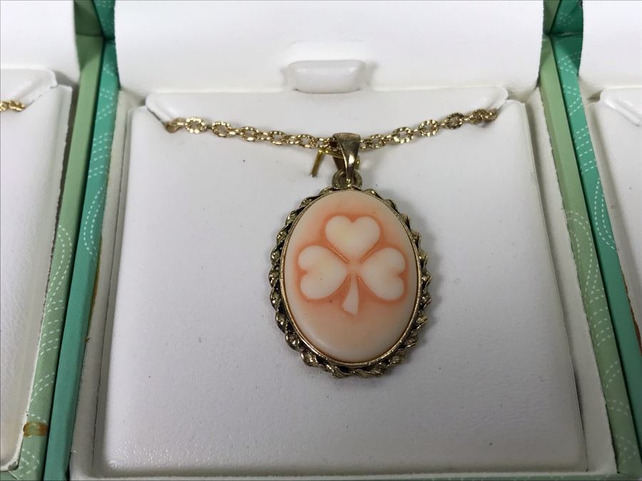 Tara Ireland Pendant Necklaces And Brooch Pin Crafted By Solvar Retails $192 [Photo 5]