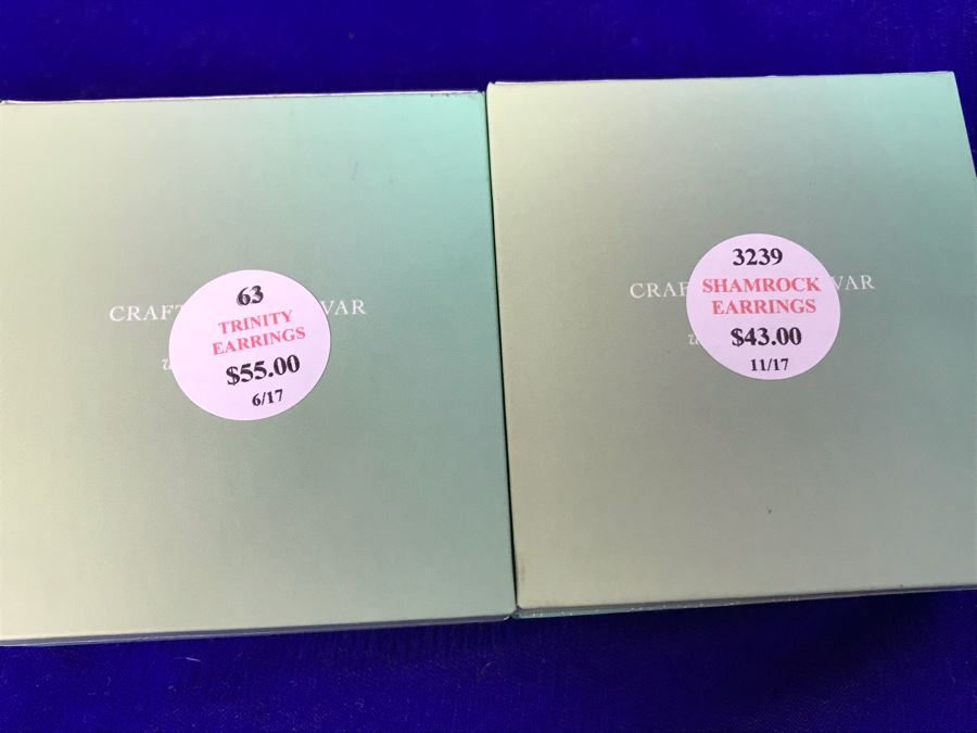 Tara Ireland Earrings Crafted By Solvar Retails $250 [Photo 9]