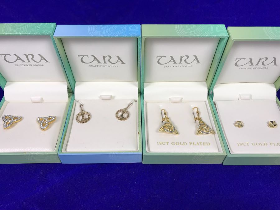 Tara Ireland Earrings Crafted By Solvar Retails $250 [Photo 2]