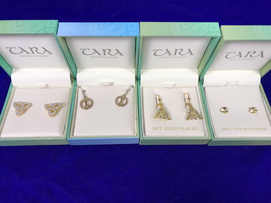 Tara Ireland Earrings Crafted By Solvar Retails $250