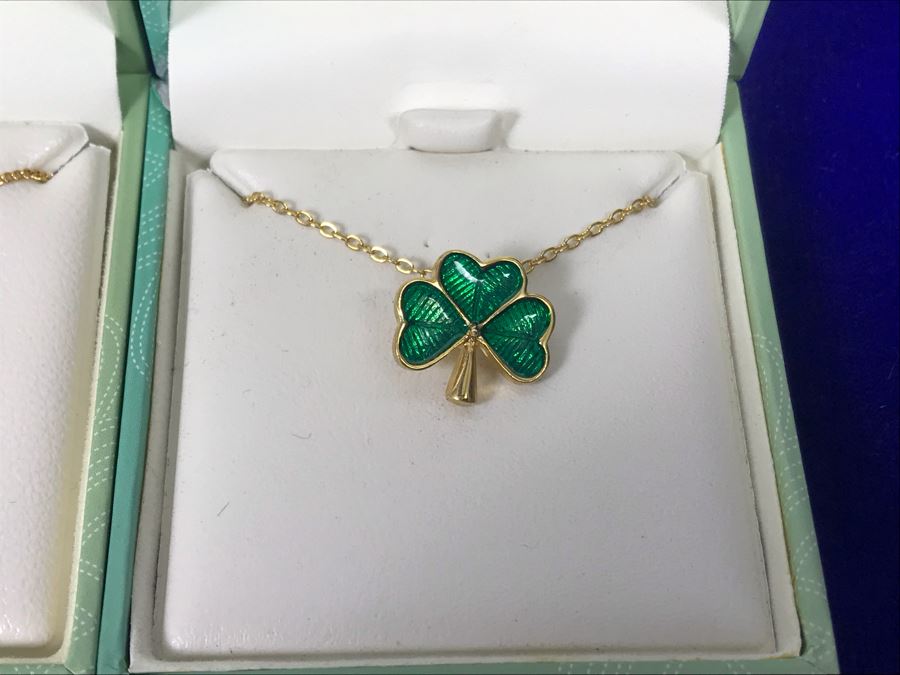 Tara Ireland Pendant Necklaces Crafted By Solvar Retails $219 [Photo 6]