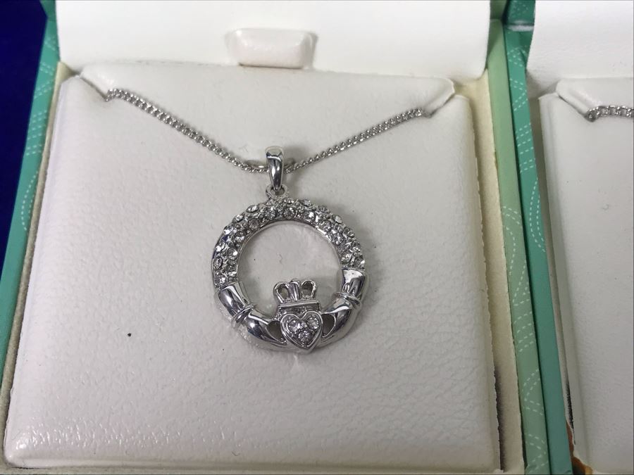 Tara Ireland Pendant Necklaces Crafted By Solvar Retails $219 [Photo 4]