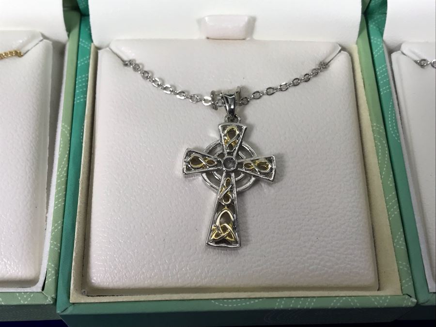 Tara Ireland Pendant Necklaces Crafted By Solvar Retails $175 [Photo 5]