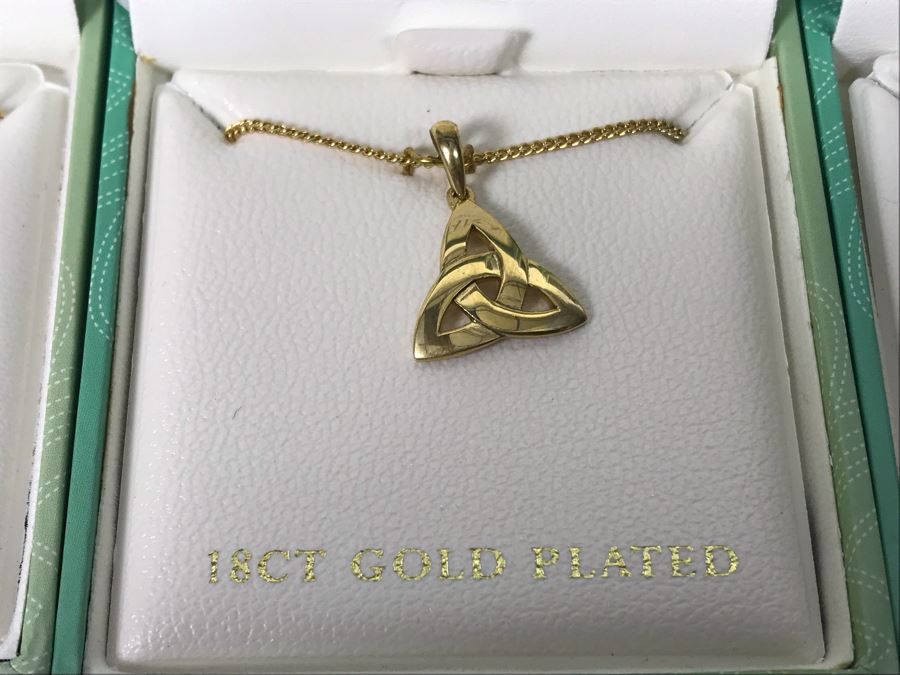 Tara Ireland Pendant Necklaces Crafted By Solvar Retails $188 [Photo 5]