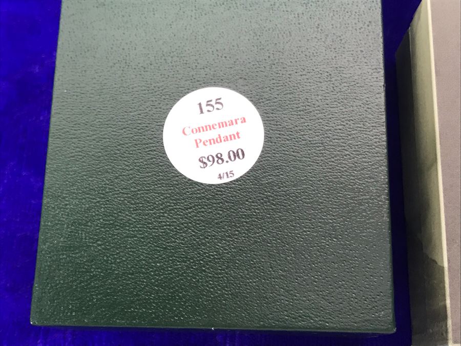 Sterling Silver Connemara Marble Jewelry: Pendant Necklaces, Bracelet And Clip On Earrings Retails $390 [Photo 14]