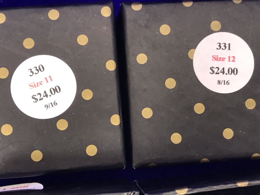 (4) Stainless Steel Rings Size 11,12,8 Retails $96 [Photo 7]