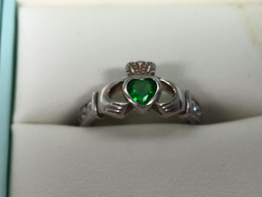 Failte Ireland Sterling Silver Rings By Solvar Jewelry Size 4 Retails $294 [Photo 4]