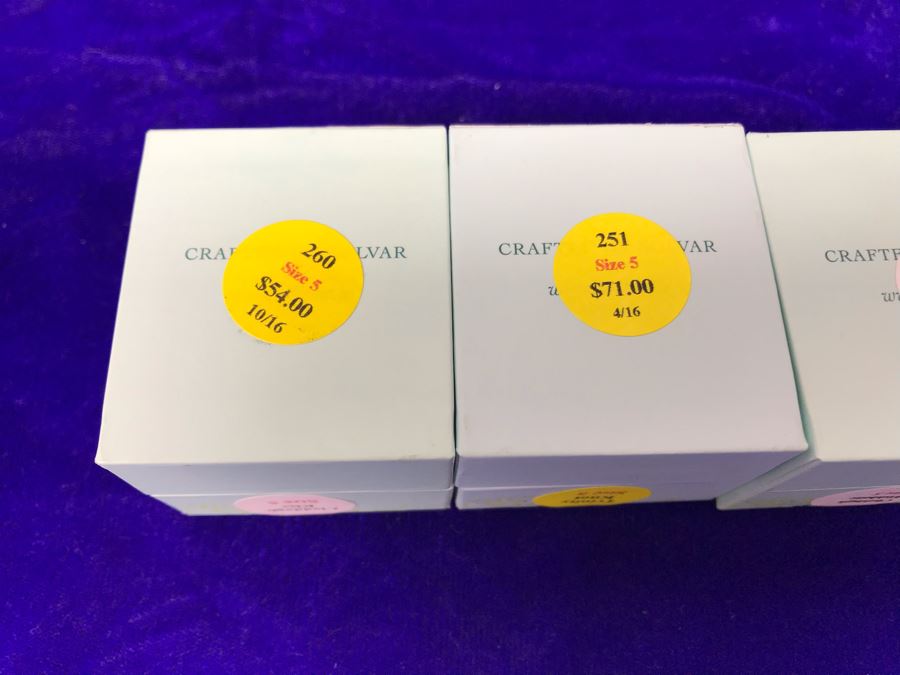 Failte Ireland Sterling Silver Rings By Solvar Jewelry Size 5 Retails $289 [Photo 9]