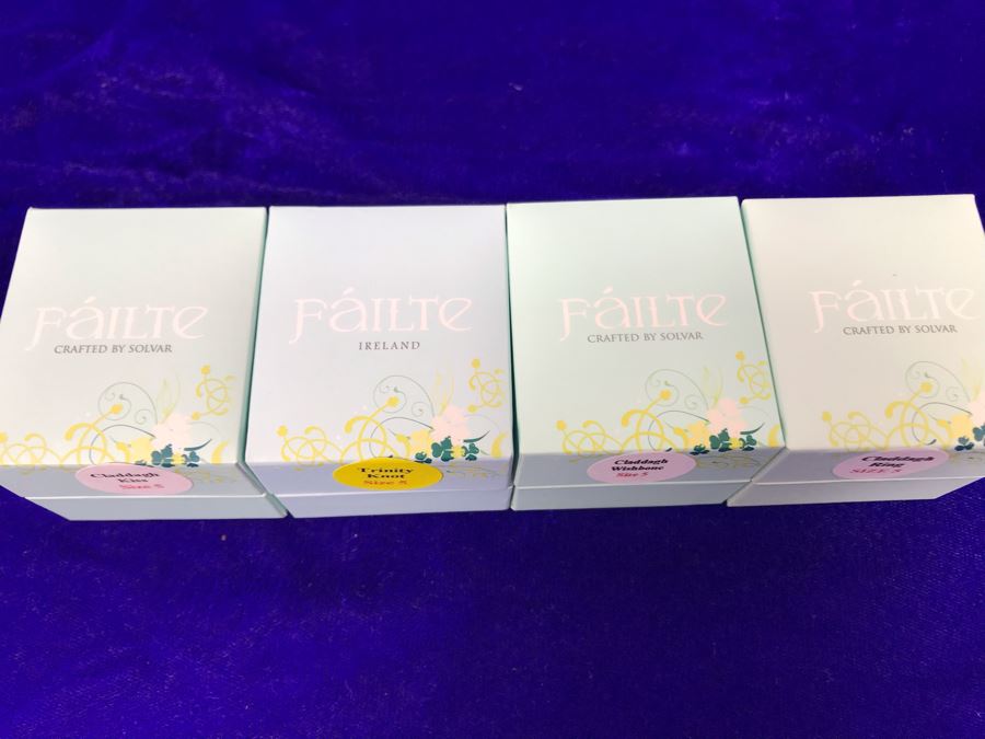 Failte Ireland Sterling Silver Rings By Solvar Jewelry Size 5 Retails $289 [Photo 8]