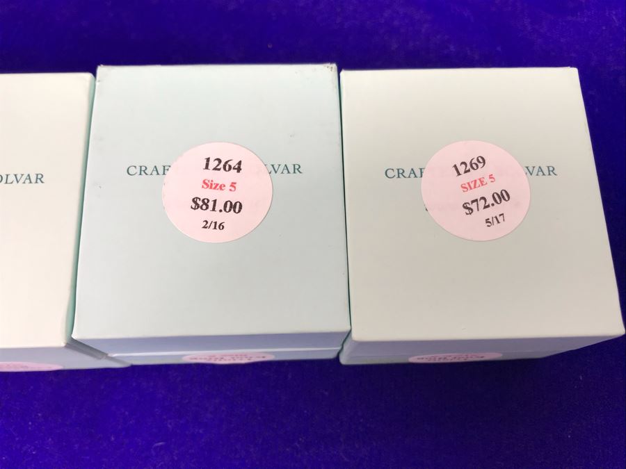 Failte Ireland Sterling Silver Rings By Solvar Jewelry Size 5 Retails $288 [Photo 9]