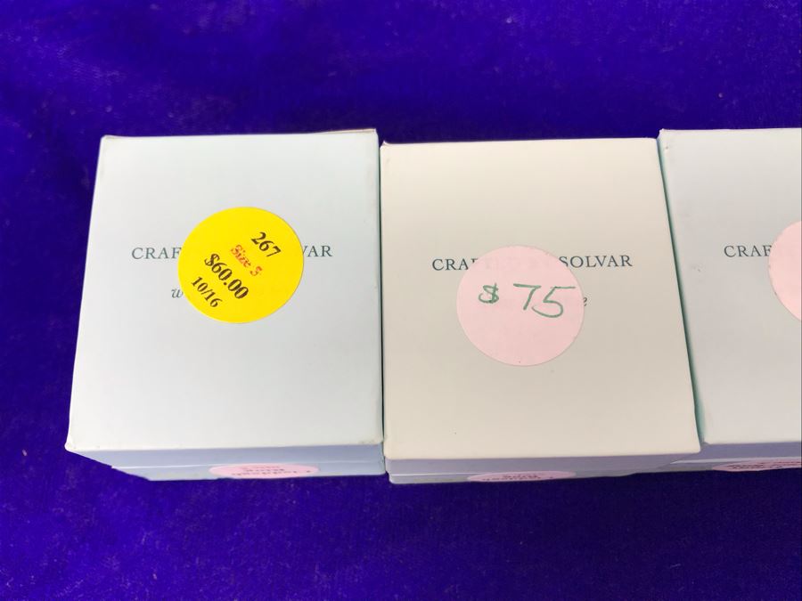 Failte Ireland Sterling Silver Rings By Solvar Jewelry Size 5 Retails $288 [Photo 10]