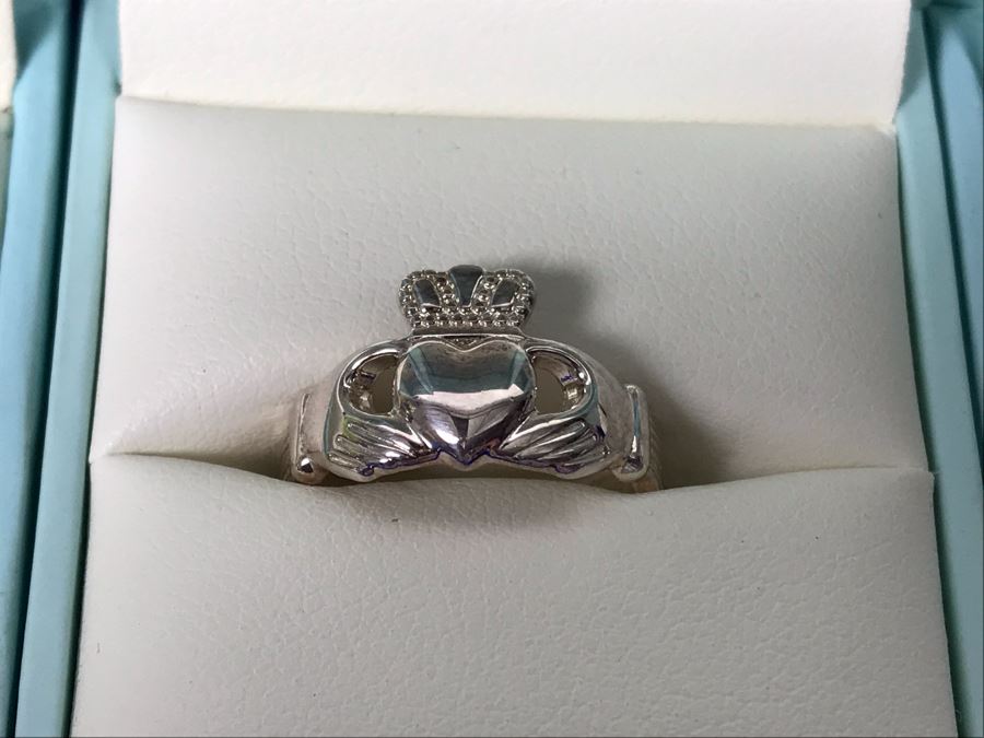 Failte Ireland Sterling Silver Rings By Solvar Jewelry Size 5 Retails $288 [Photo 5]