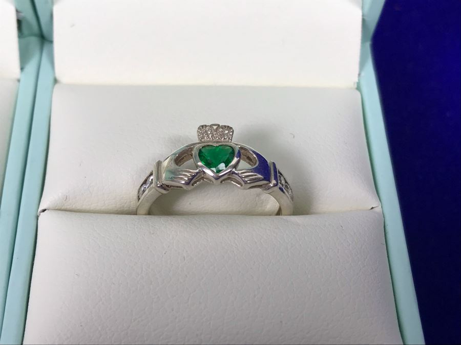 Failte Ireland Sterling Silver Rings By Solvar Jewelry Size 5 Retails $256 [Photo 4]