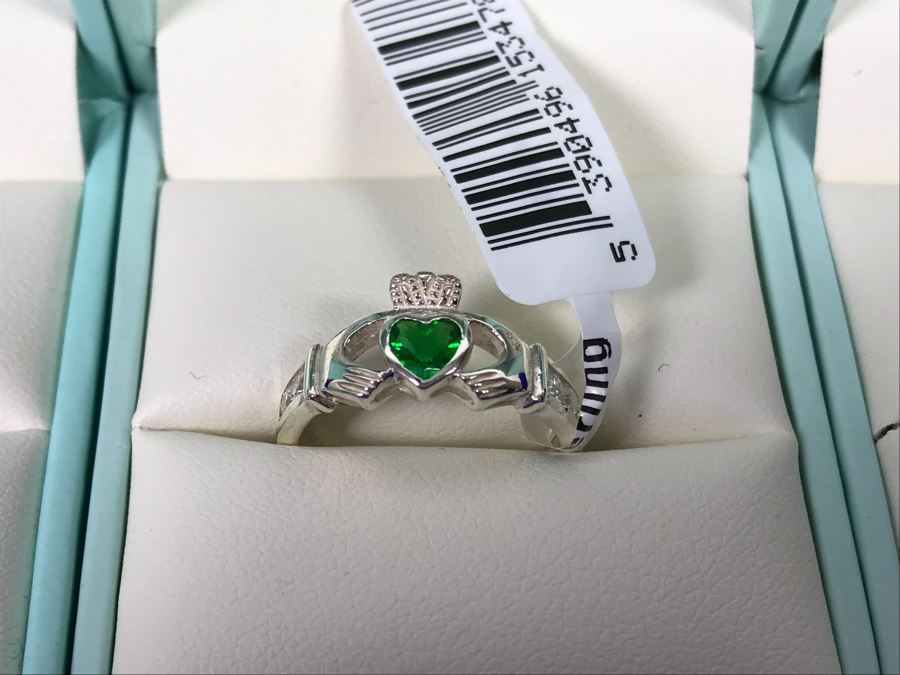 Failte Ireland Sterling Silver Rings By Solvar Jewelry Size 5 Retails $256 [Photo 3]