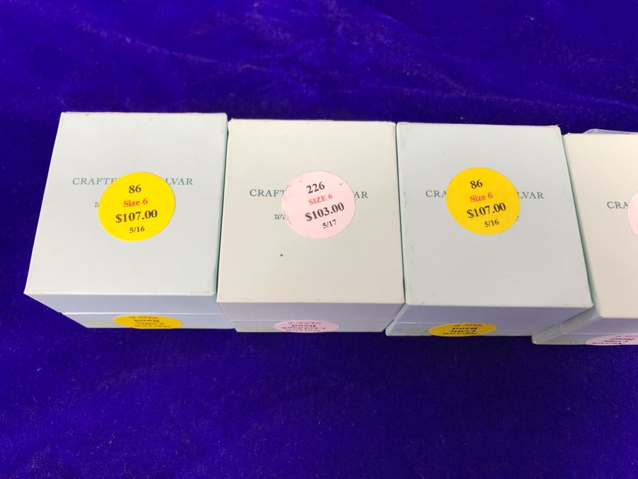 Failte Ireland Sterling Silver Rings By Solvar Jewelry Size 6 Retails $507 [Photo 10]