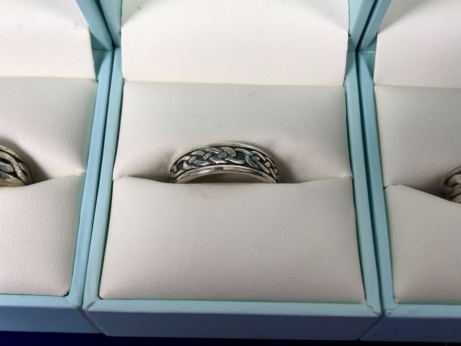 Failte Ireland Sterling Silver Rings By Solvar Jewelry Size 6 Retails $507 [Photo 5]
