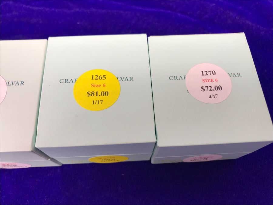 Failte Ireland Sterling Silver Rings By Solvar Jewelry Size 6 Retails $317 [Photo 11]