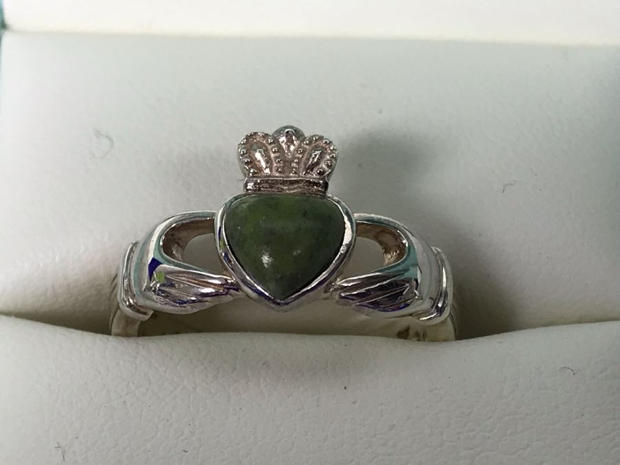 Failte Ireland Sterling Silver Rings By Solvar Jewelry Size 6 Retails $317 [Photo 6]