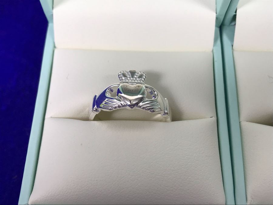 Failte Ireland Sterling Silver Rings By Solvar Jewelry Size 6 Retails $317 [Photo 7]