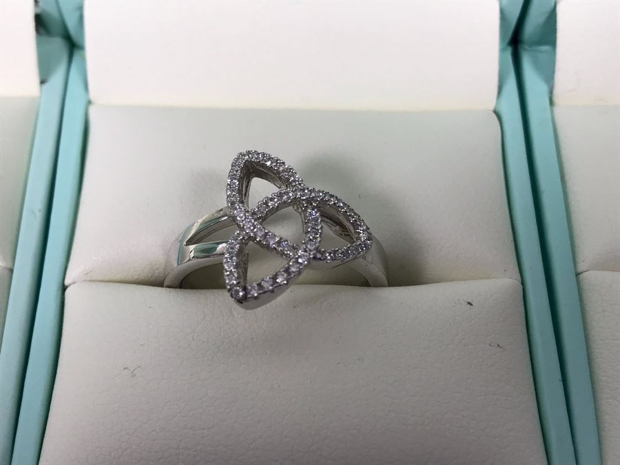Failte Ireland Sterling Silver Rings By Solvar Jewelry Size 6 Retails $317 [Photo 4]