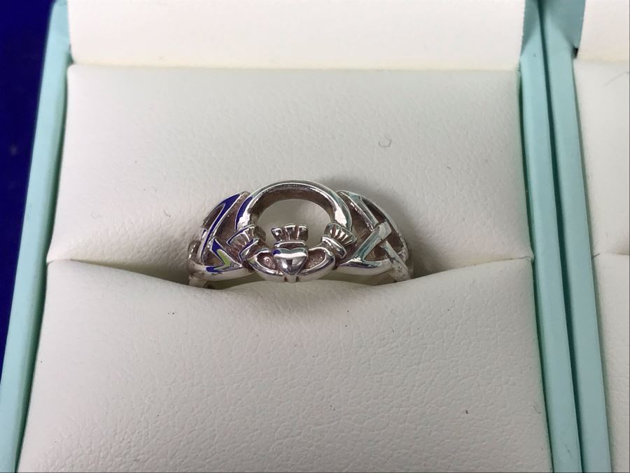 Failte Ireland Sterling Silver Rings By Solvar Jewelry Size 6 Retails $287 [Photo 6]