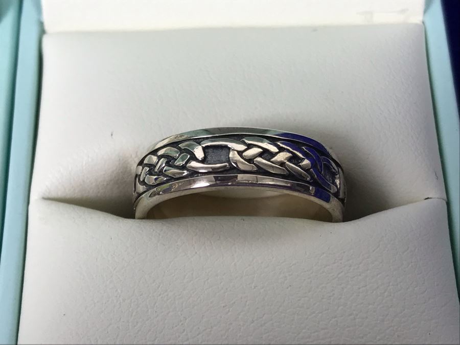 Failte Ireland Sterling Silver Rings By Solvar Jewelry Size 7 Retails $214 [Photo 4]