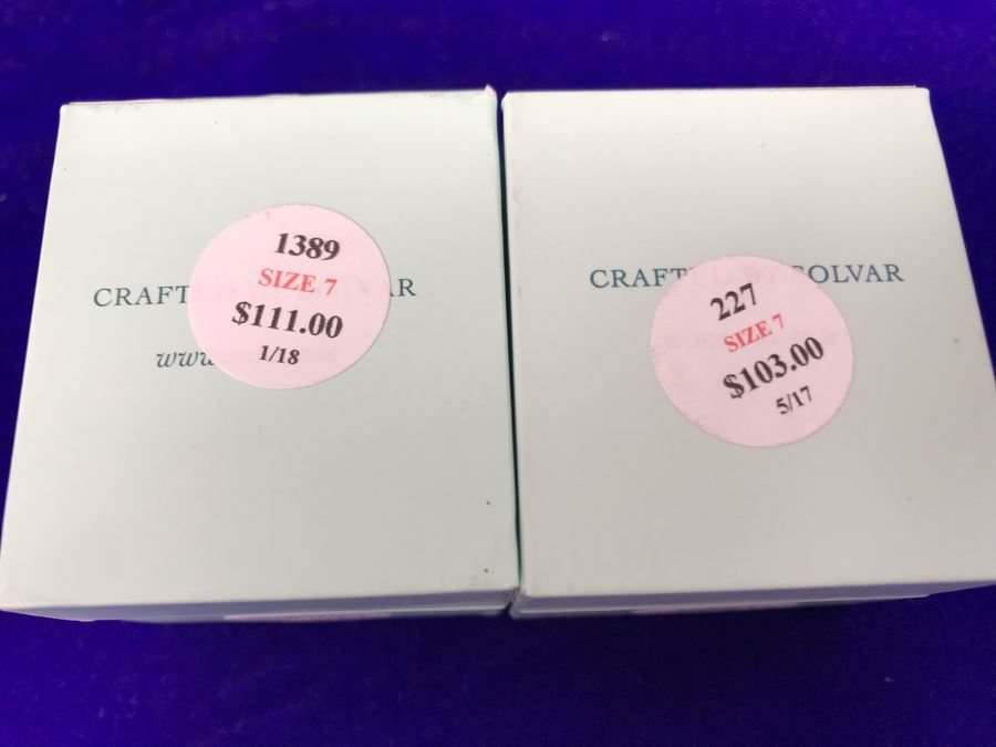 Failte Ireland Sterling Silver Rings By Solvar Jewelry Size 7 Retails $214 [Photo 7]