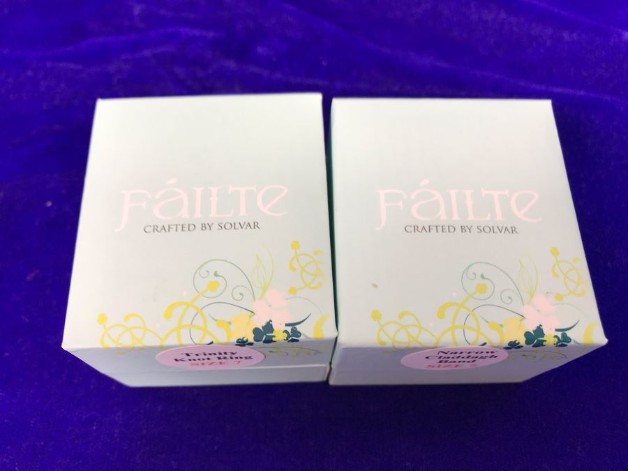 Failte Ireland Sterling Silver Rings By Solvar Jewelry Size 7 Retails $214 [Photo 6]