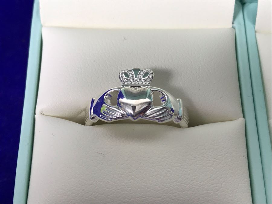 Failte Ireland Sterling Silver Rings By Solvar Jewelry Size 7 Retails $206 [Photo 6]