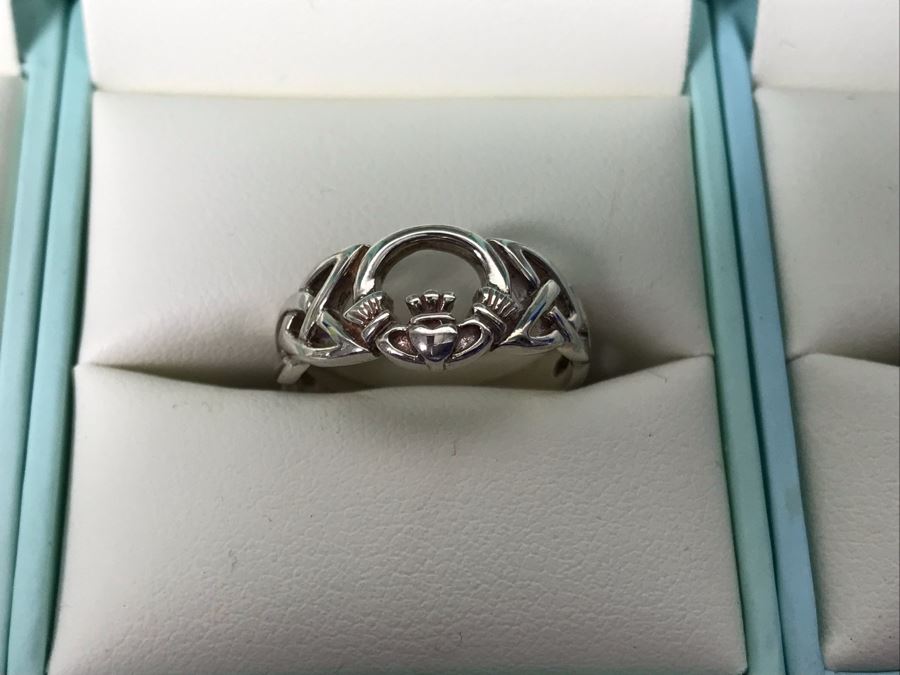 Failte Ireland Sterling Silver Rings By Solvar Jewelry Size 7 Retails $206 [Photo 4]