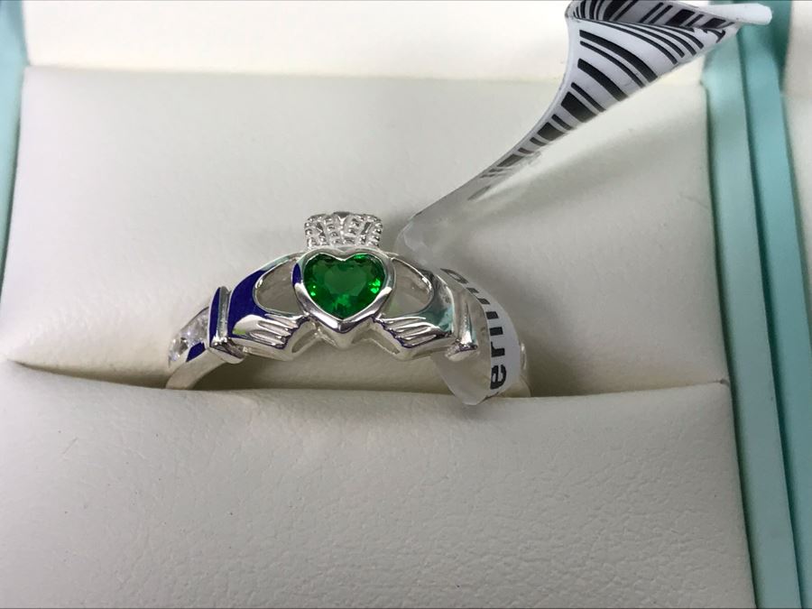 Failte Ireland Sterling Silver Rings By Solvar Jewelry Size 7 Retails $224 [Photo 3]