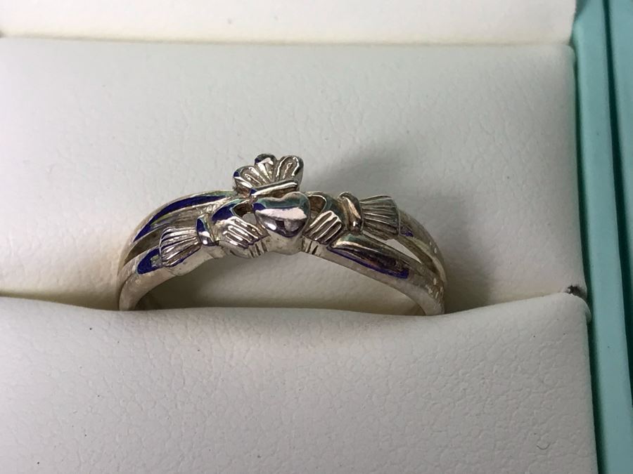 Failte Ireland Sterling Silver Rings By Solvar Jewelry Size 8 Retails $218 [Photo 5]