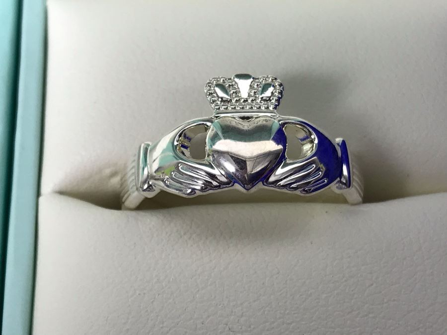 Failte Ireland Sterling Silver Rings By Solvar Jewelry Size 8 Retails $218 [Photo 4]