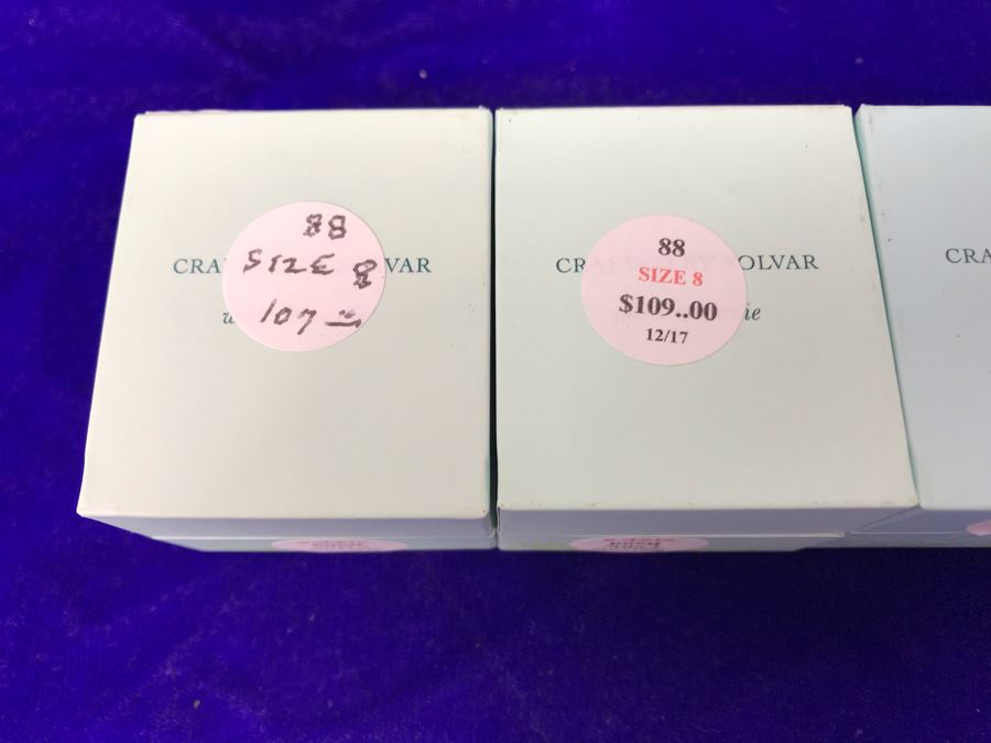 Failte Ireland Sterling Silver Rings By Solvar Jewelry Size 8 Retails $607 [Photo 11]