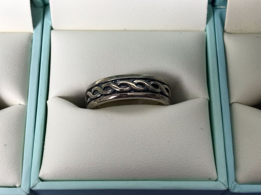 Failte Ireland Sterling Silver Rings By Solvar Jewelry Size 8 Retails $607 [Photo 5]