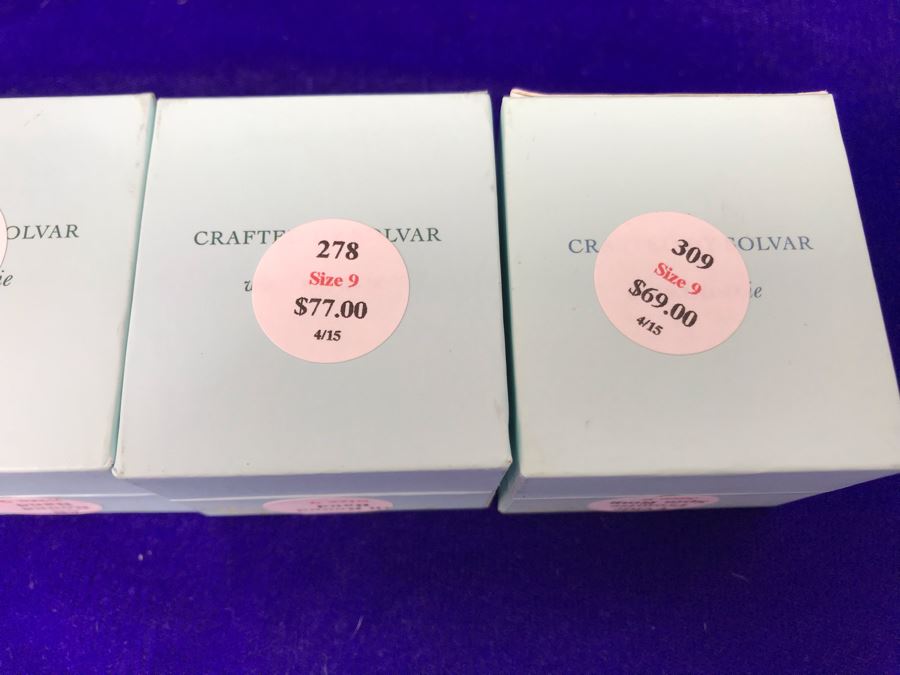 Failte Ireland Sterling Silver Rings By Solvar Jewelry Size 9 Retails $330 [Photo 11]