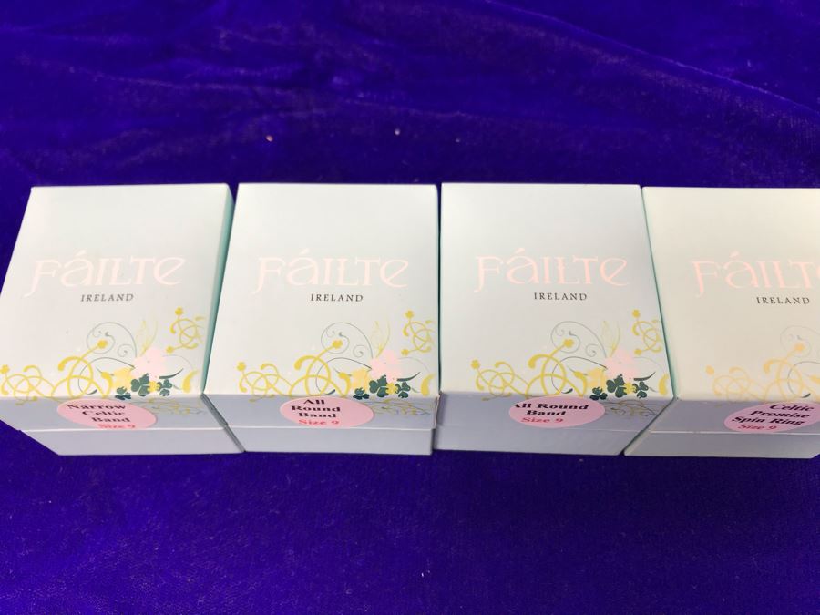 Failte Ireland Sterling Silver Rings By Solvar Jewelry Size 9 Retails $330 [Photo 9]