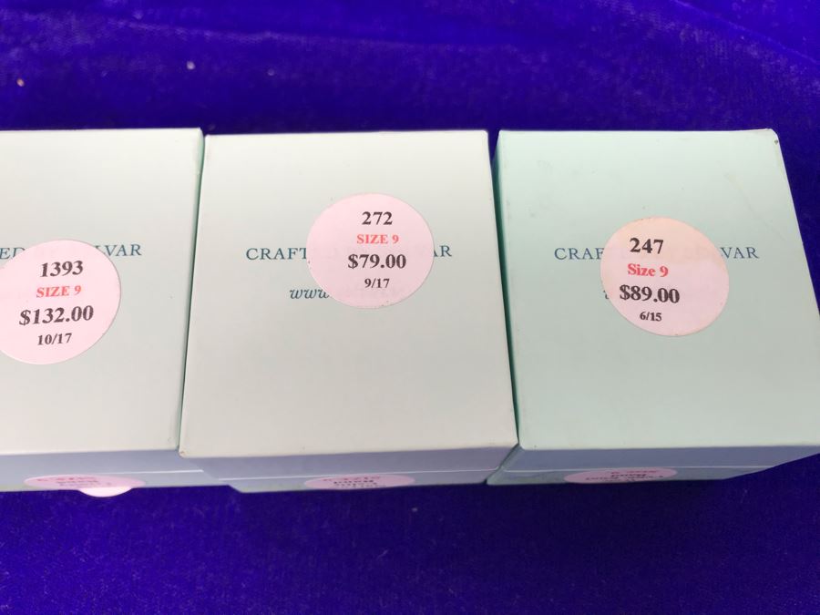 Failte Ireland Sterling Silver Rings By Solvar Jewelry Size 9 Retails $427 [Photo 11]