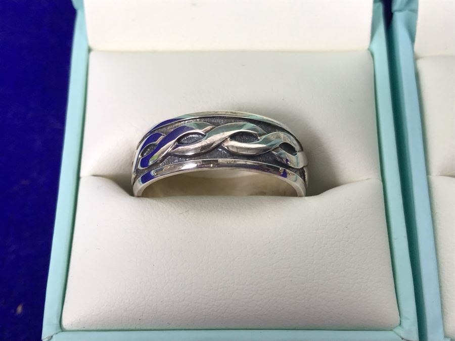 Failte Ireland Sterling Silver Rings By Solvar Jewelry Size 10 Retails $285 [Photo 3]