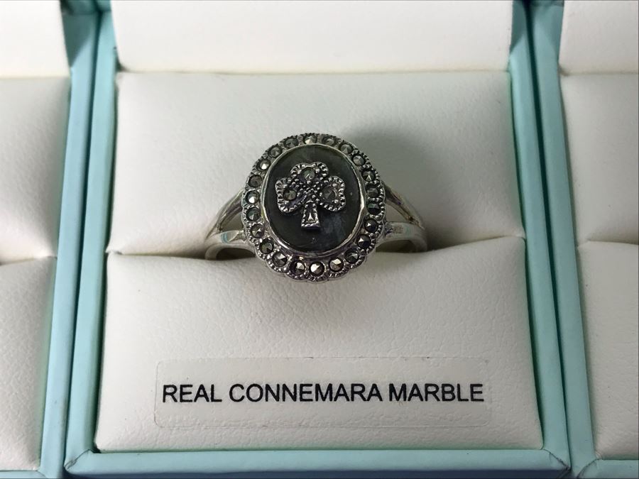 Failte Ireland Sterling Silver Rings By Solvar Jewelry Size 9 Retails $321 [Photo 3]