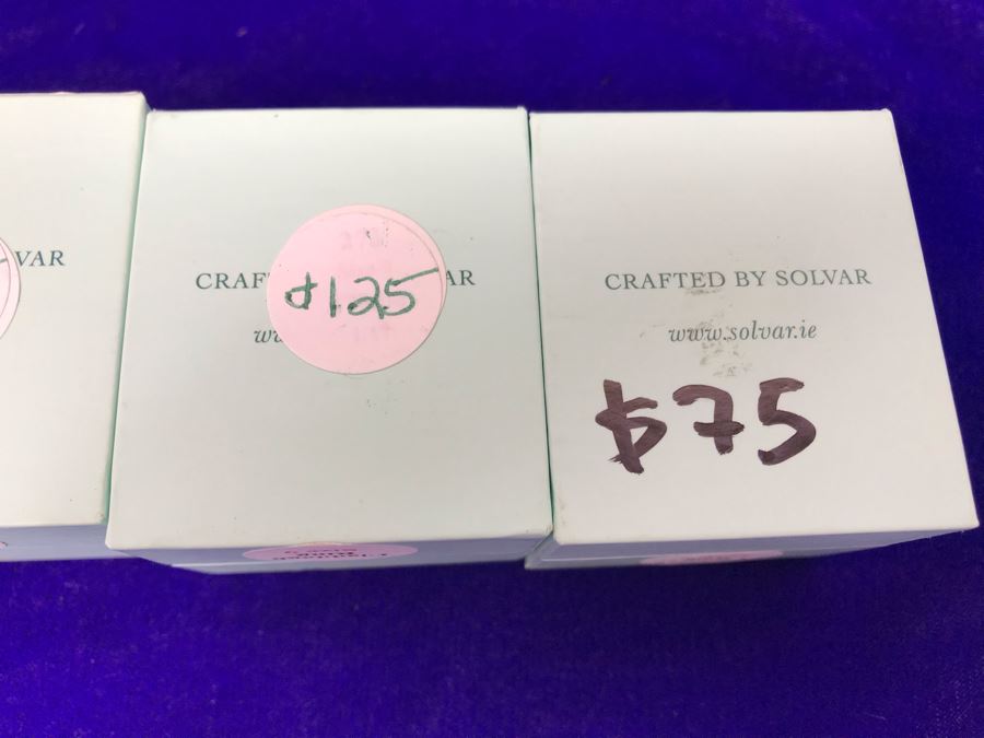 Failte Ireland Sterling Silver Rings By Solvar Jewelry Size 9 Retails $400 [Photo 11]