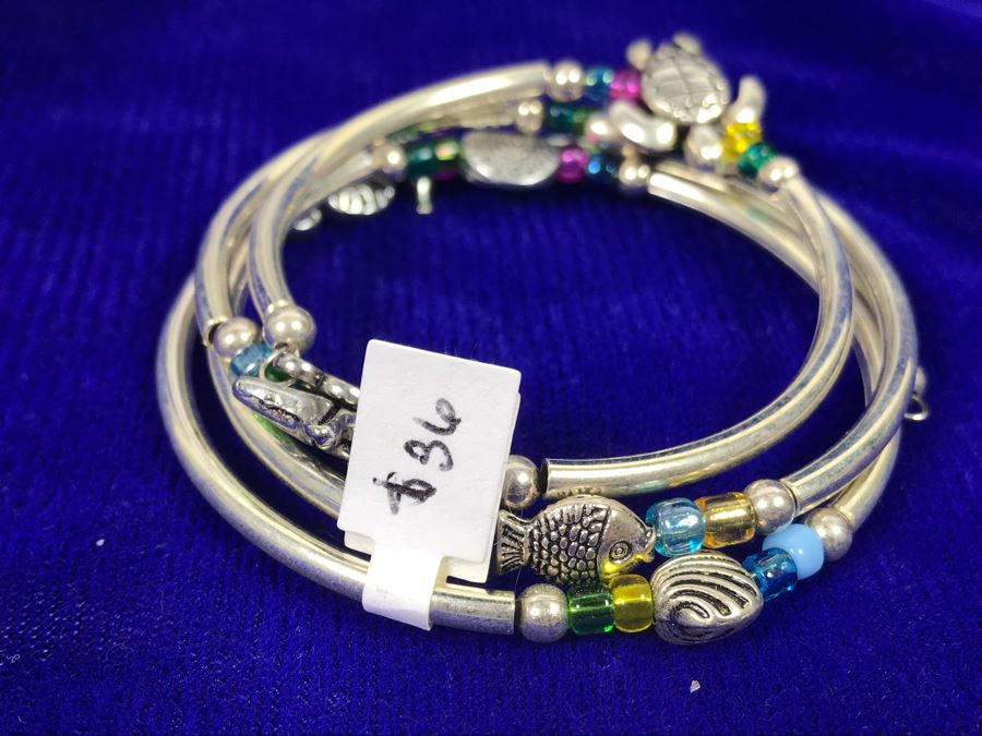 Irish Themed Costume Jewelry Lot With Braceletes And Earrings Retails Over $200 [Photo 10]
