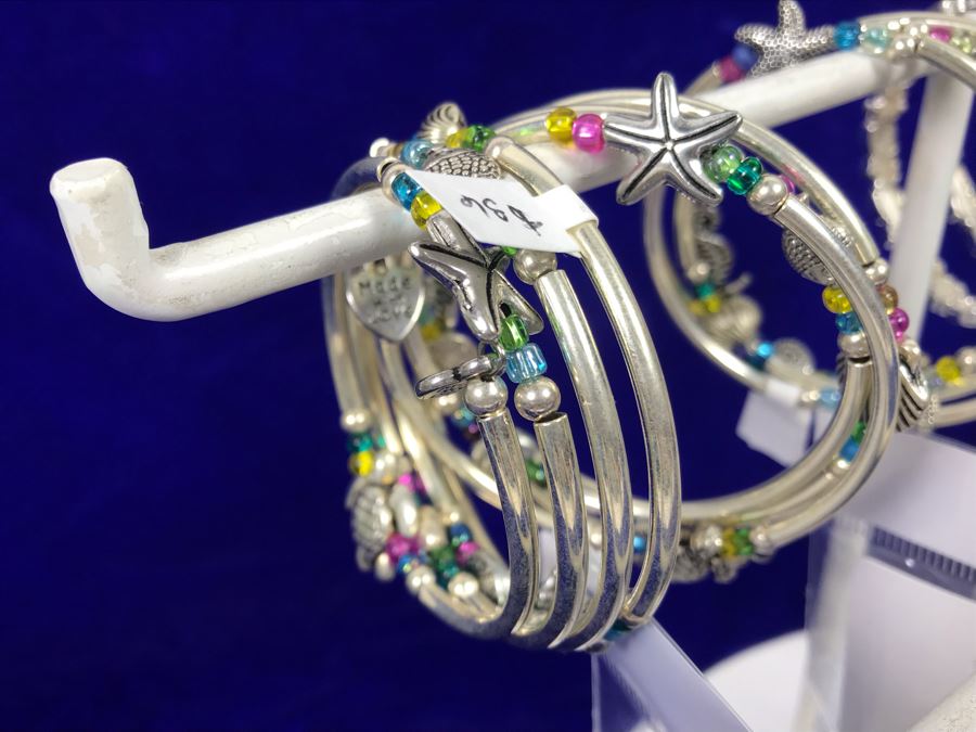 Irish Themed Costume Jewelry Lot With Braceletes And Earrings Retails Over $200 [Photo 7]