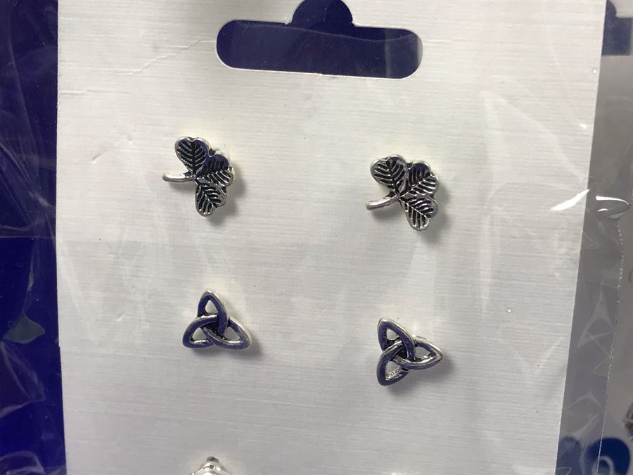 Irish Themed Costume Jewelry Lot With Braceletes And Earrings Retails Over $200 [Photo 5]