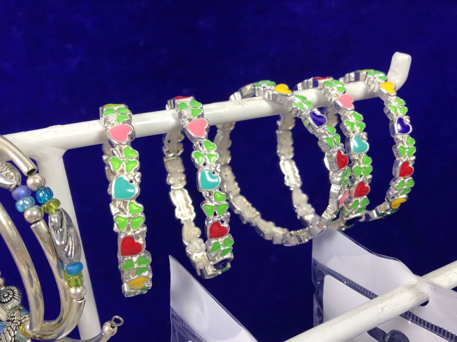 Irish Themed Costume Jewelry Lot With Braceletes And Earrings Retails Over $200 [Photo 9]