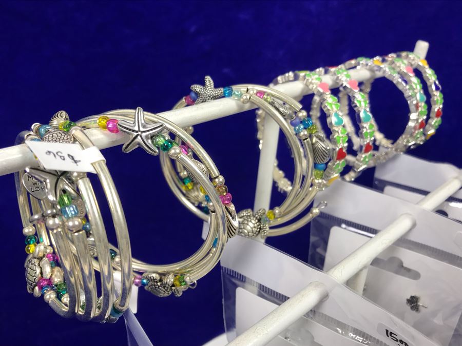 Irish Themed Costume Jewelry Lot With Braceletes And Earrings Retails Over $200 [Photo 6]