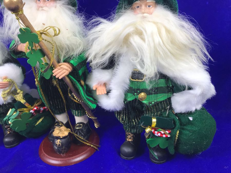 (4) Irish 11' Leprechaun Figurines  [Photo 5]